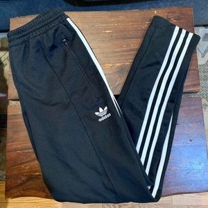 Adidas Black & White Track Pants